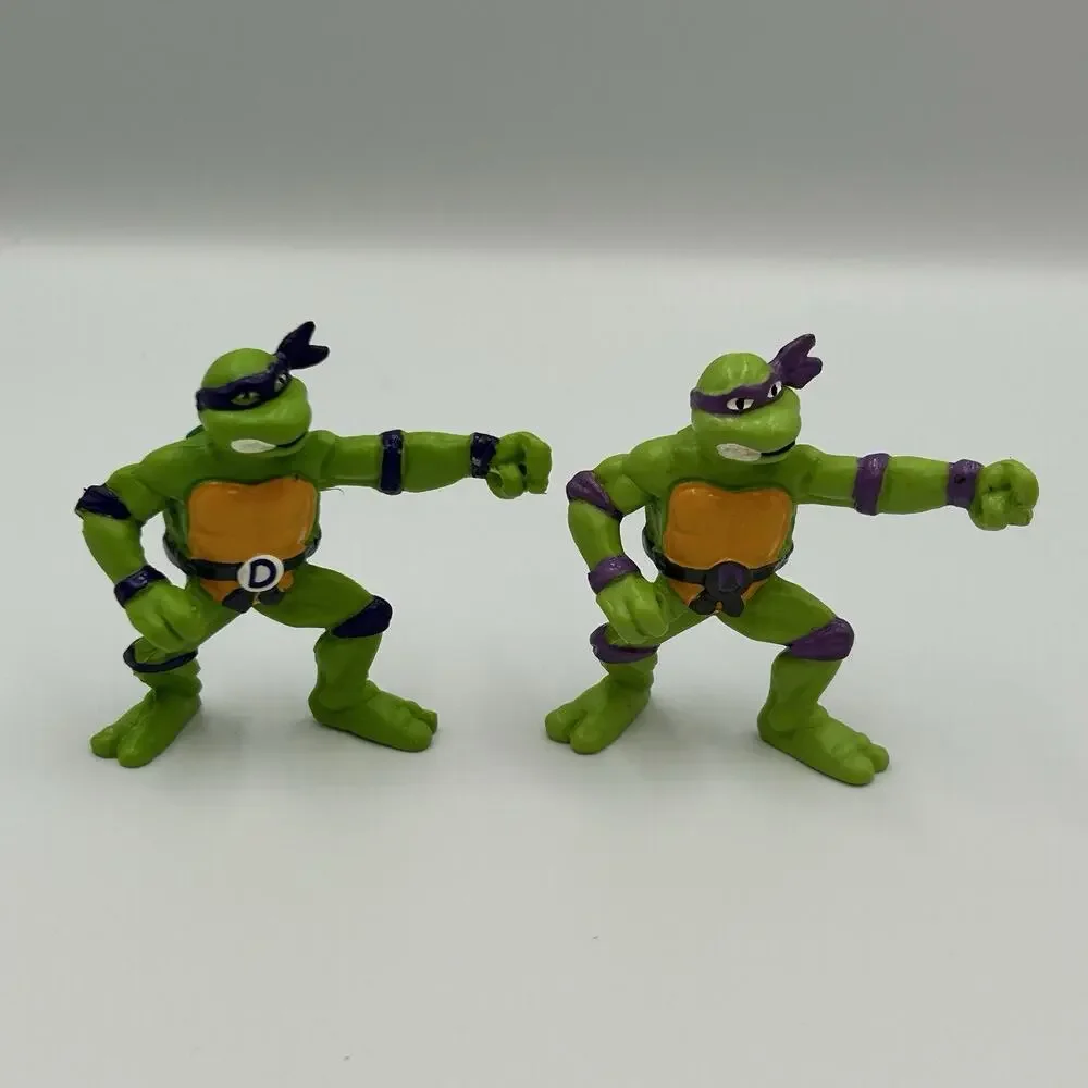 1990 Bullyland Handpainted Teenage Mutant Ninja Hero Turtles Figures Toys Mirage